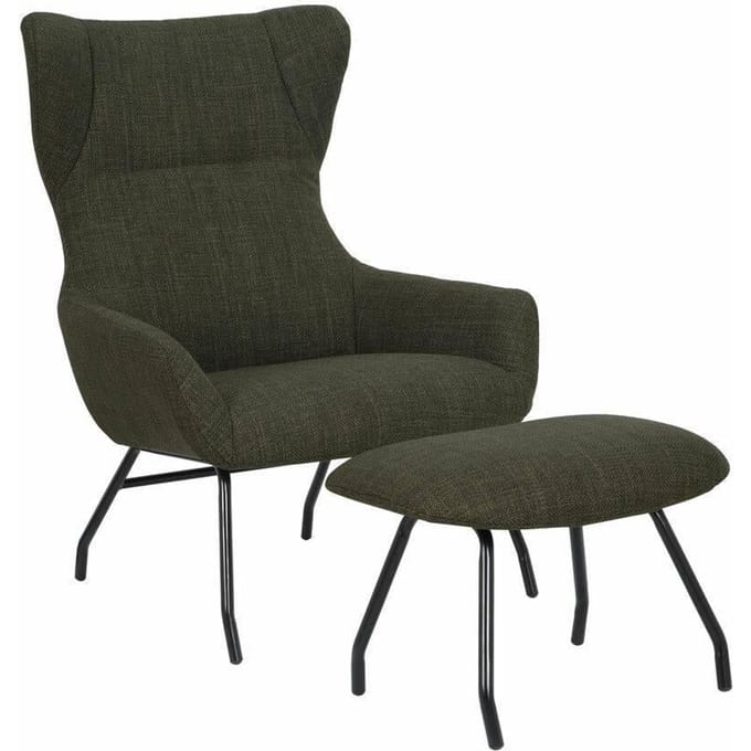 Fauteuil Sunala met voetenbankje | NADUVI Collection