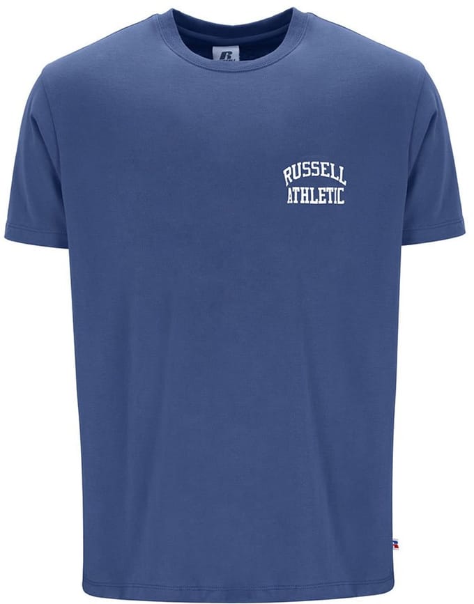 Russell Athletic Emt E36011 T-shirt Met Korte Mouwen Blauw S Man