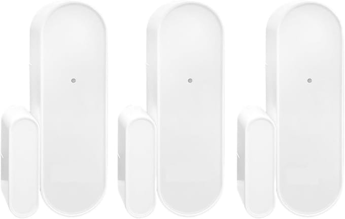 Deur Raam Sensor - Alarm Detector - Huis Beveiligen - Realtime Meldingen - 3 Stuks - Wit