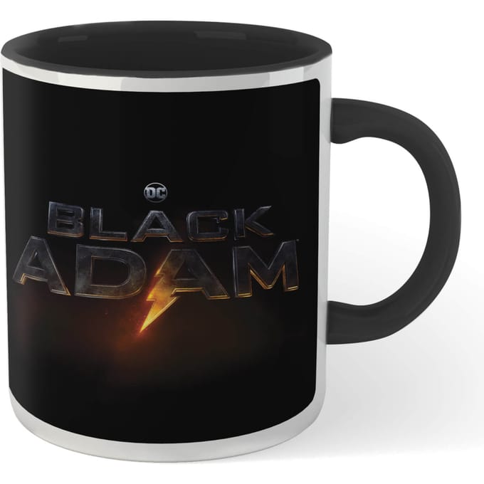 Black Adam Logo Mug - Black