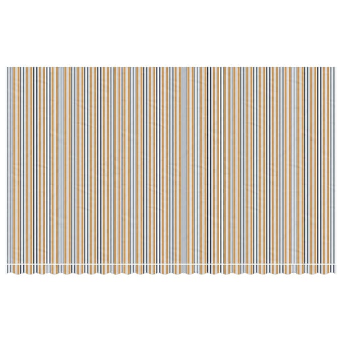 vidaXL - Vervangingsdoek - voor - luifel - 600x350 - cm - polyester - meerkleurig