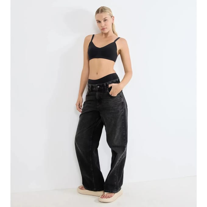 Sloggi ZERO Feel Pure Soft bra Dames Beha - ZWART