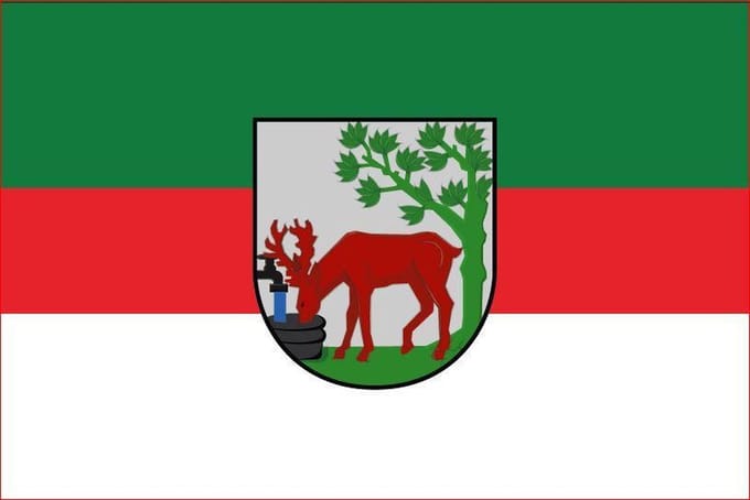 Vlag Stompwijk 30x45cm