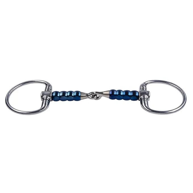 Olijfbit voor paarden Trust Sweet Iron Eggbutt Cherry Roller