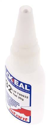 Loxeal Secondelijm 20ml Transparent 2-5s Uithardingstijd Metaal, Plastic, Neopreen/NBR, Epdm En Rubber Oppervlakten