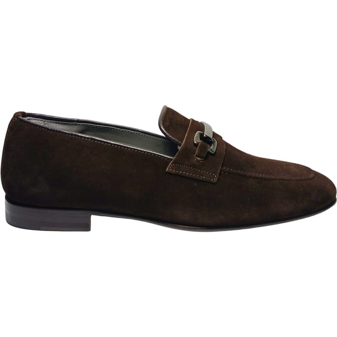 pb10052M9ecam301 Pollini Man Camoscio Brown