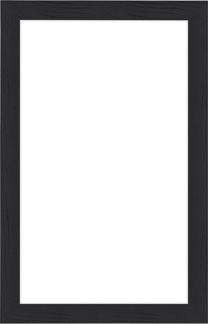 Fotolijst 33x48 cm - MDF - Zwart Houtnerf - Colonia