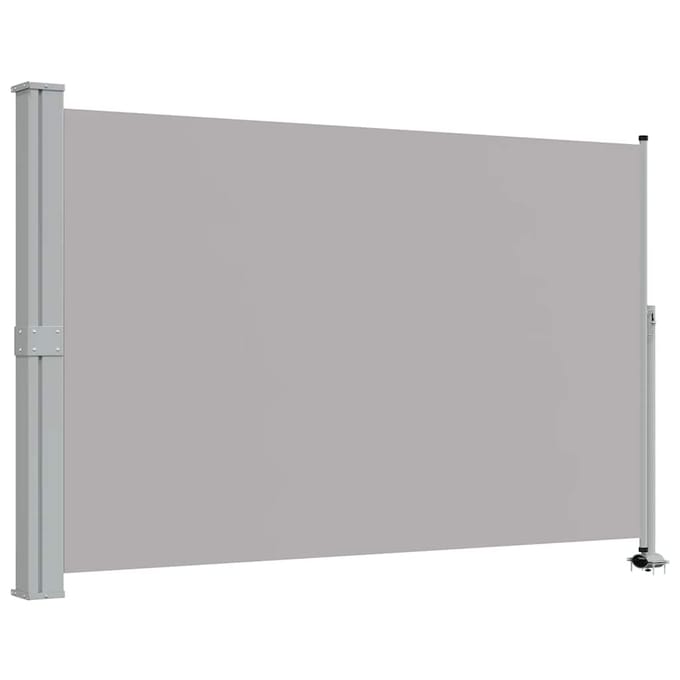 vidaXL - Tuinscherm - uittrekbaar - 160x300 - cm - grijs