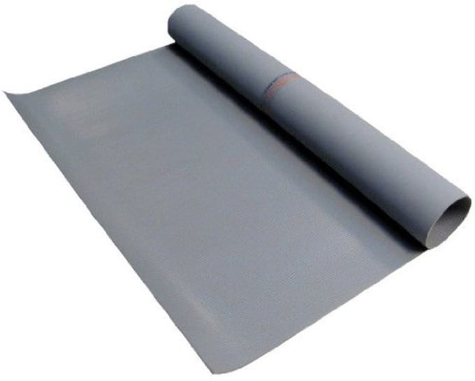 Isolatiemat - Rubberen mat - Veilig werken - VDE getest - 100x100 cm - Grijs