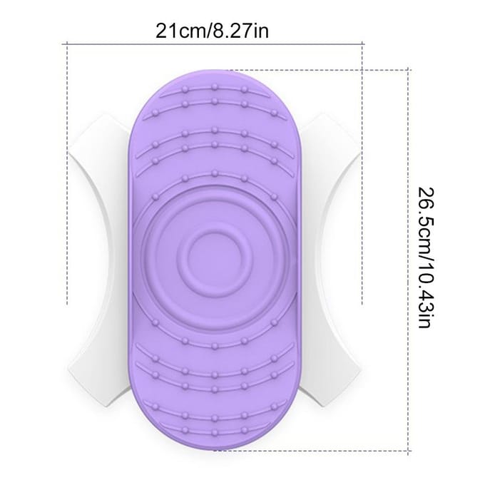 Split Taille Twistborden Workout Draaiend Bord Lichaamsvormend Draaiende Taille Oefenapparatuur voor pink