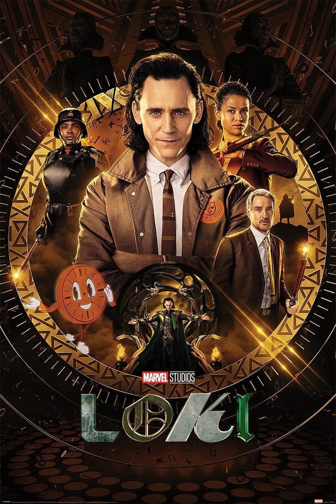 Poster - Loki Glorious Purpose - 91.5 X 61 Cm - Bruin
