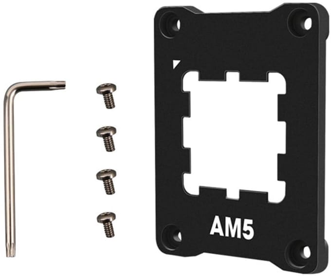 AM5 CPU Behuizing Anti-Buig Frame met Schroeven en Schroevendraaier | Processor Bescherming