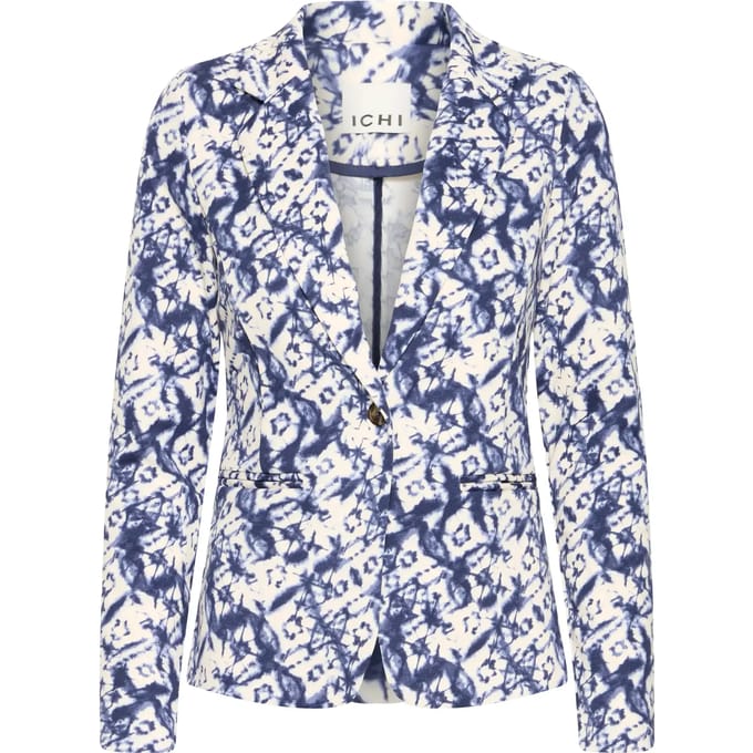 Blazer met print voor dames Ichi Ihkate