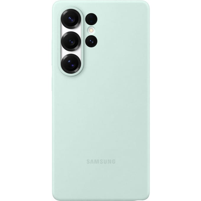 Originele Silicone Backcover voor de Samsung Galaxy S25 Ultra - Mint
