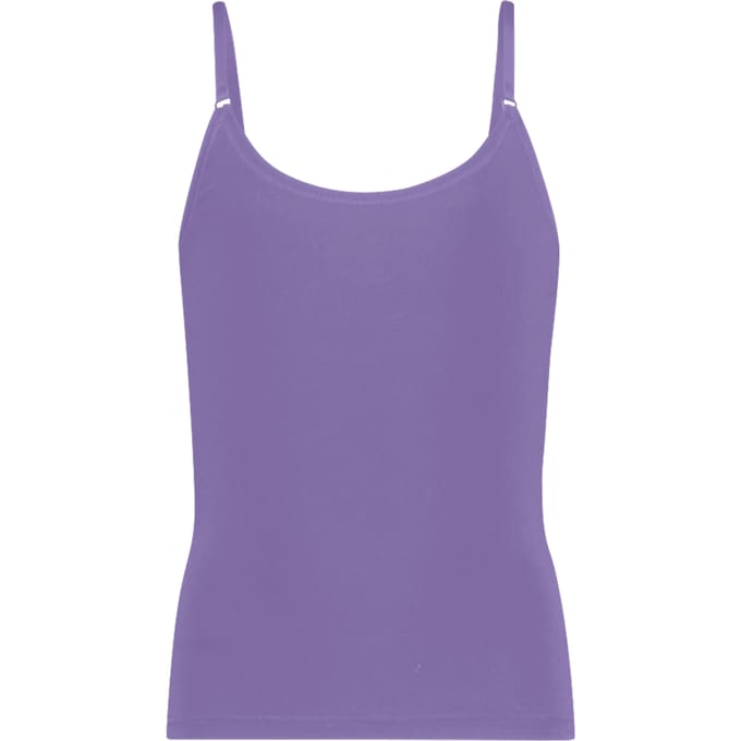 Meisjes 1-pack Singlet Effen