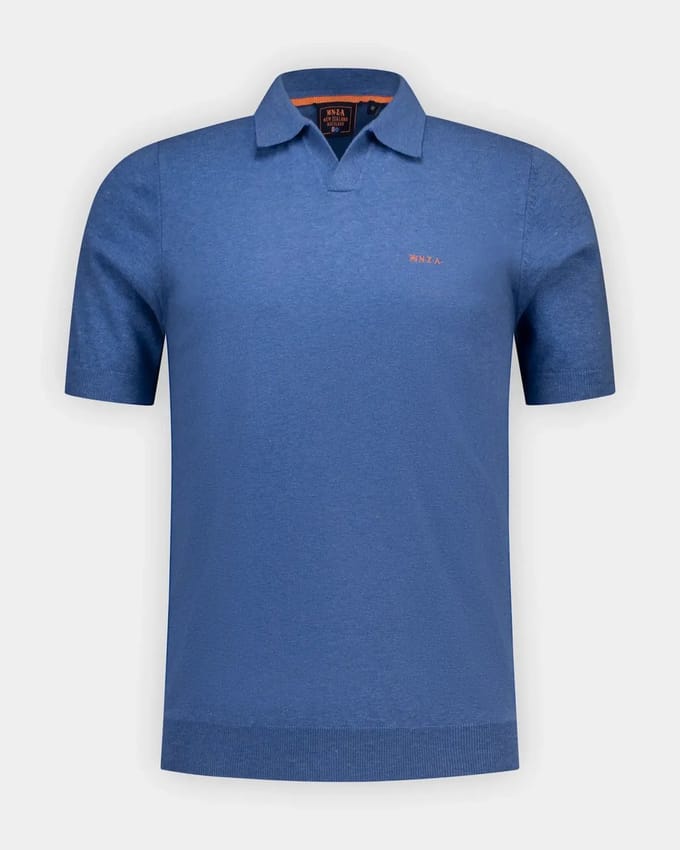 NZA Jersey Polo KM Marine 26DN188 2639