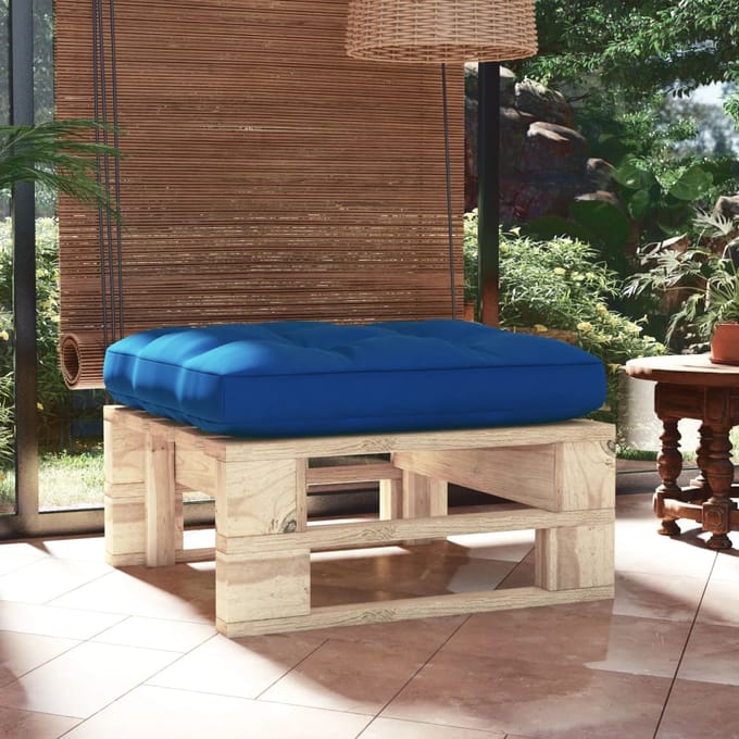 vidaXL - Tuinhocker - pallet - geïmpregneerd - grenenhout