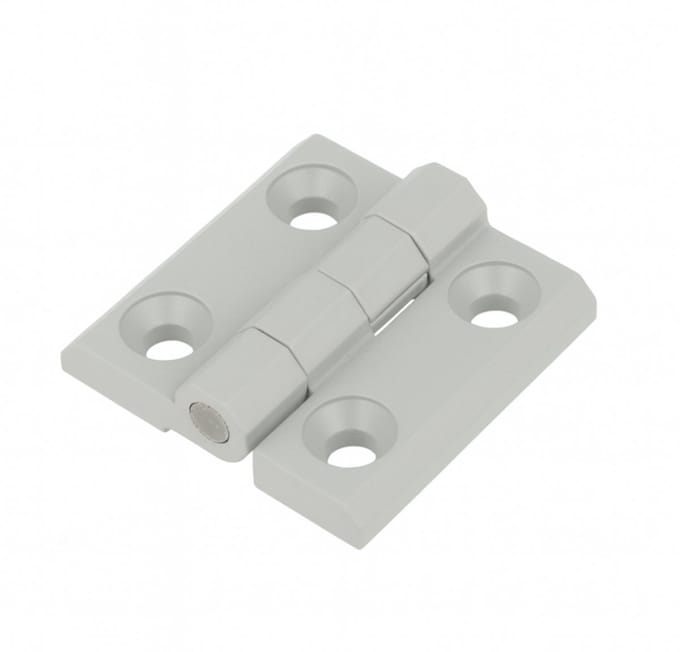 Scharnier - 50x50mm - Gegalvaniseerd - RAL 7035