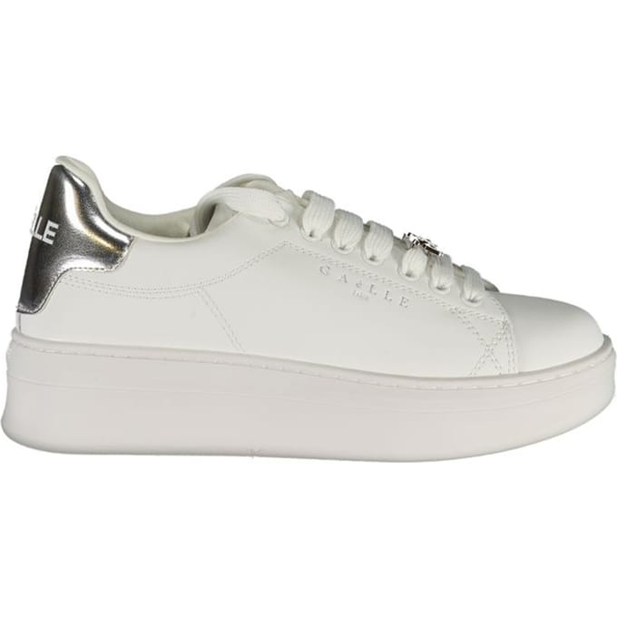 Gaelle Paris Bianco Poliuretano Dames Sneaker