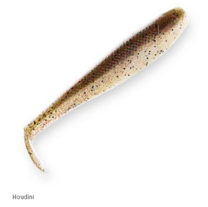 Zman Soft Lure SwimmerZ 4 Inch 4/Pack Houdini (6299) white