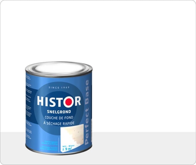 Histor Perfect Base Snelgrond 0,75 liter - Wit