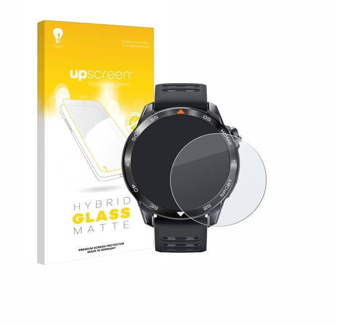 upscreen - Screenprotector voor Xiaomi Mibro GS Pro 2 - Folie Beschermfolie Beschermglas matte