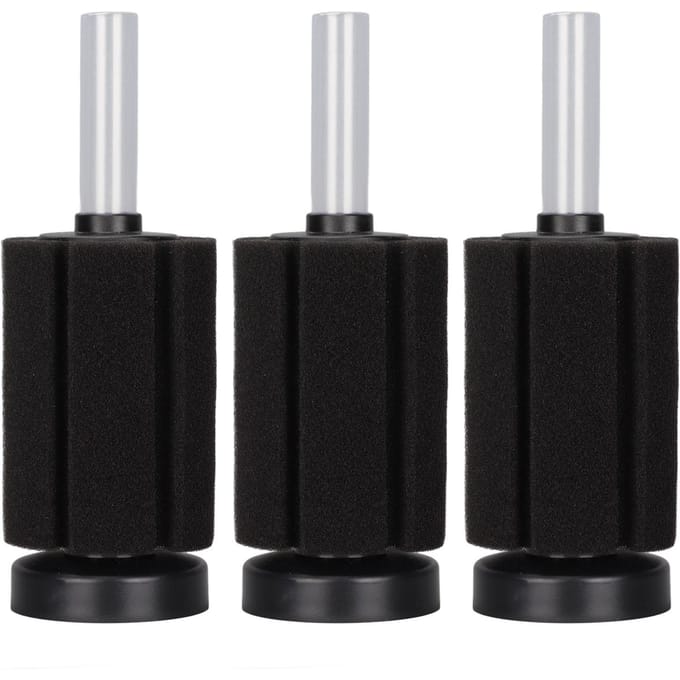 Aquarium sponsfilter Stille Vis tank Biochemisch sponsfilter voor Betta Jonge vis Garnalen gray