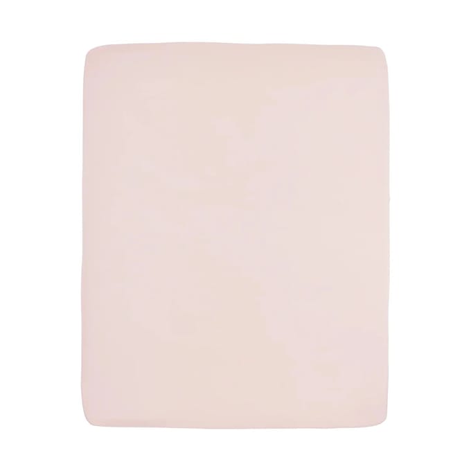 Meyco Baby Uni hoeslaken boxmatras - soft pink - 75x95cm