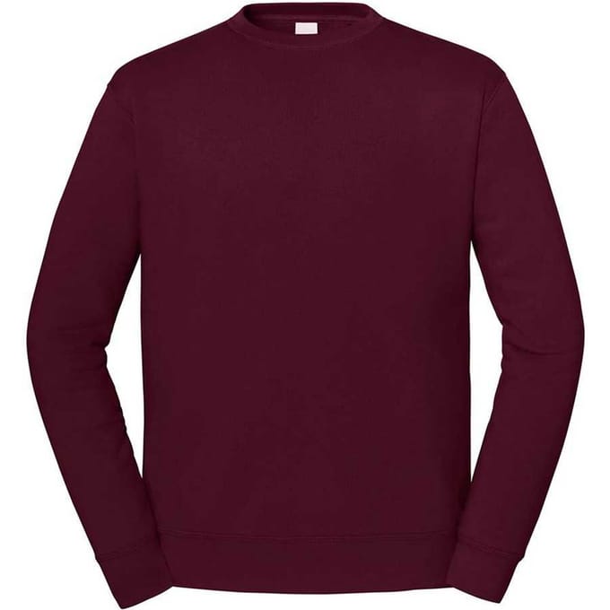 Fruit of the Loom Heren Iconic Premium Ingelegd Sweatshirt (Bourgondië)