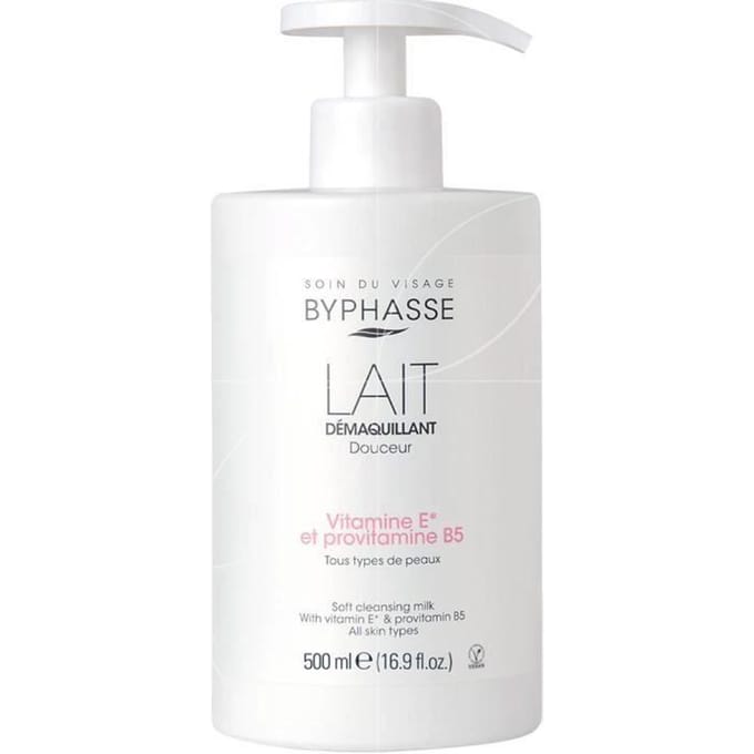 Lait démaquillant douceur pompe 500 ml