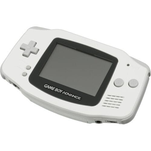 Nintendo Game Boy Advance-Wit (GBA) Gebruikt