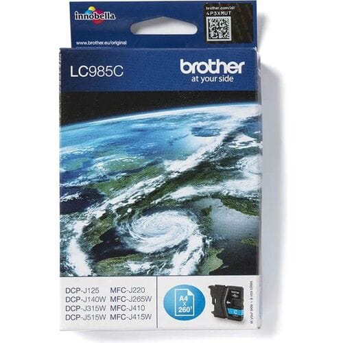 Brother Inktcartridge LC-985C Cyaan
