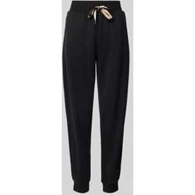 Relaxed fit sweatpants met tunnelkoord, model 'STRIPE'