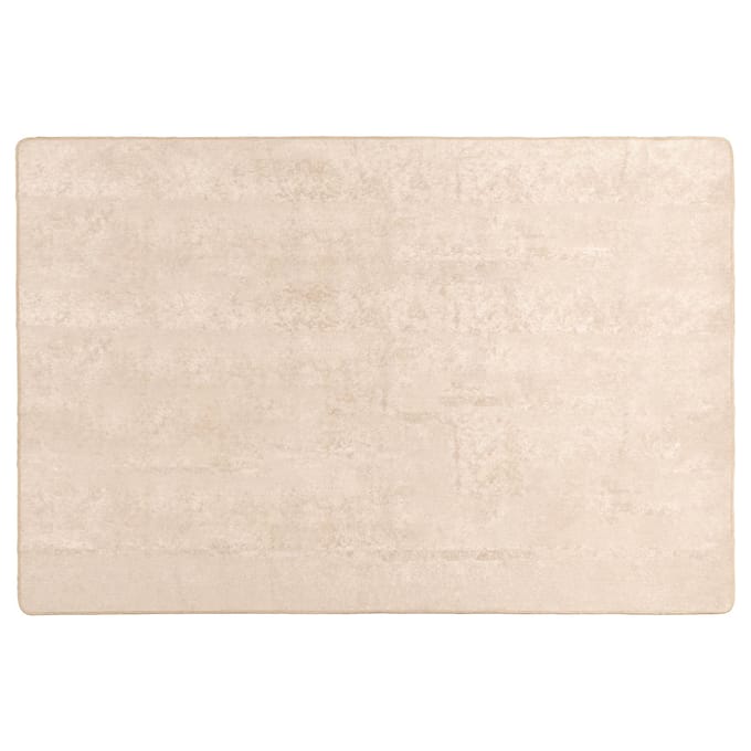 vidaXL - Tapijt - Runner - MARSA - Crèmekleurig - 120 - x - 170 - cm - Polyester - en - PVC