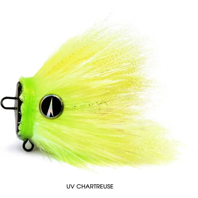 Loodkop VMC Mustache Rig 14G Size S UV Chartreuse