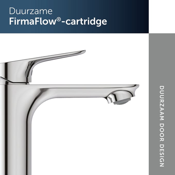 Ideal Standard Alero wastafelkraan, met garnituur, hoogte 100 mm – Chroom