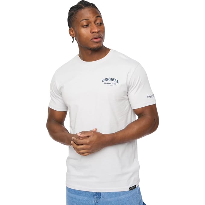 Crosshatch Heren Labstock T-Shirt (Blauw)