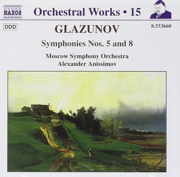 Moscow Symphony Orchestra, Alexander Anissimov - Glazunov: Symphonies Nos. 5 and 8 (CD)