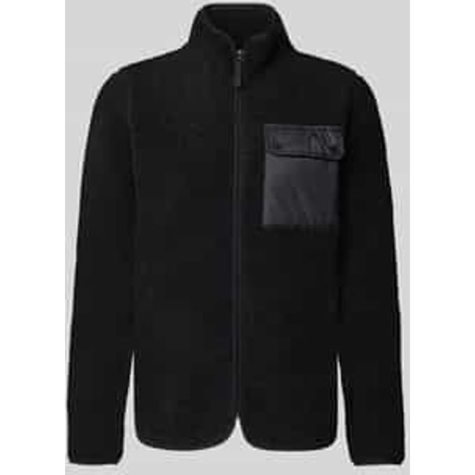 Regular fit jack met opstaande kraag model 'Peter'