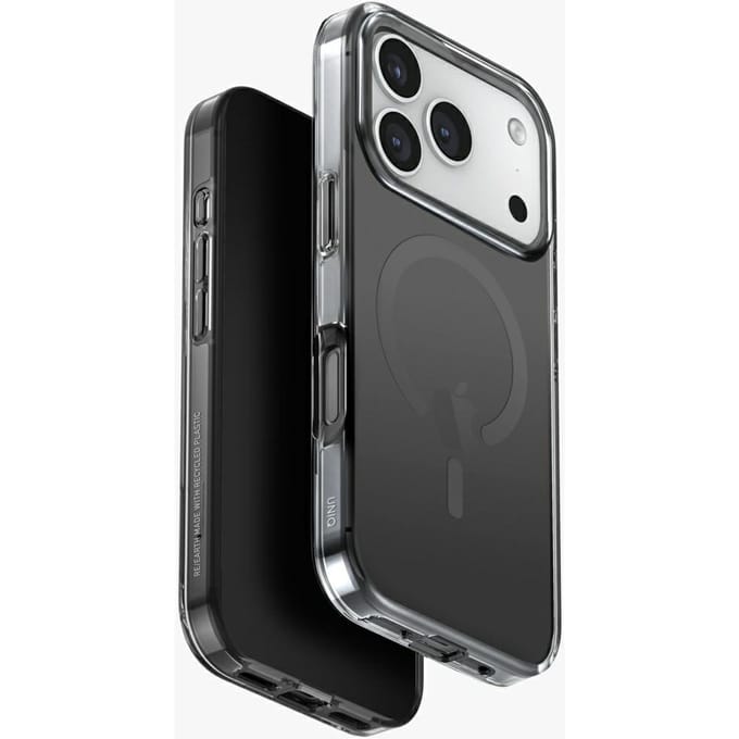 UNIQ Clario Magclick Charging Case for iPhone 17 Pro - Black