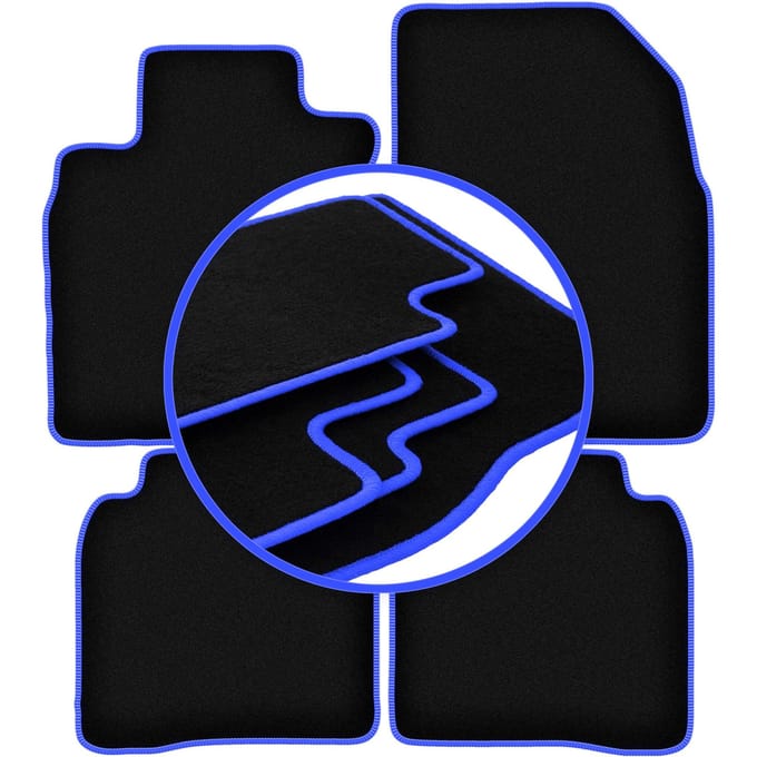 CARLUX-BLUE automatten voor: Nissan Note I E11 minivan (2006-2012)