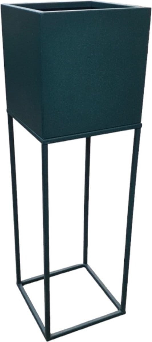 Mica Decorations Plantenstandaard groen,L20xB20xH67cm