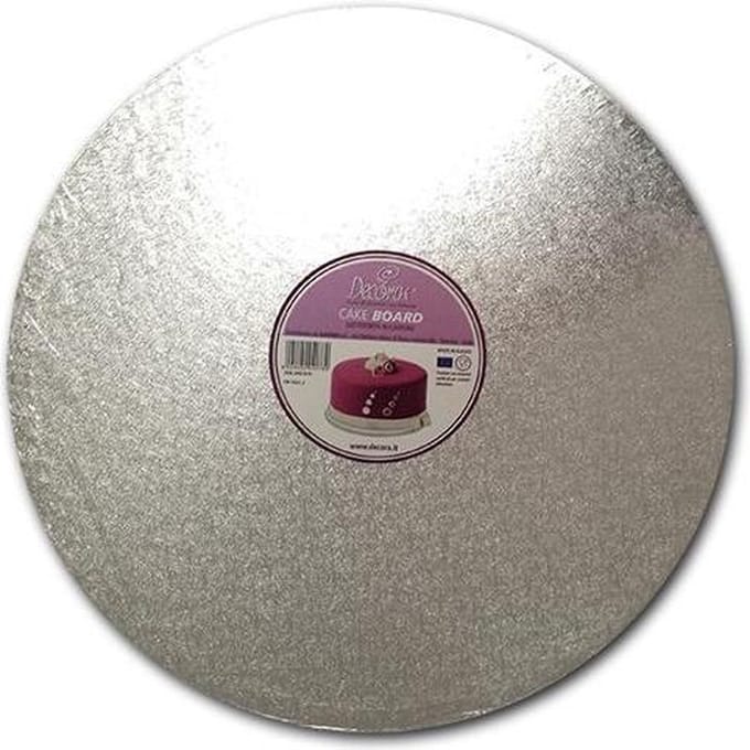 Cakeboard 1.2cm hoog - rond 45cm - Decora