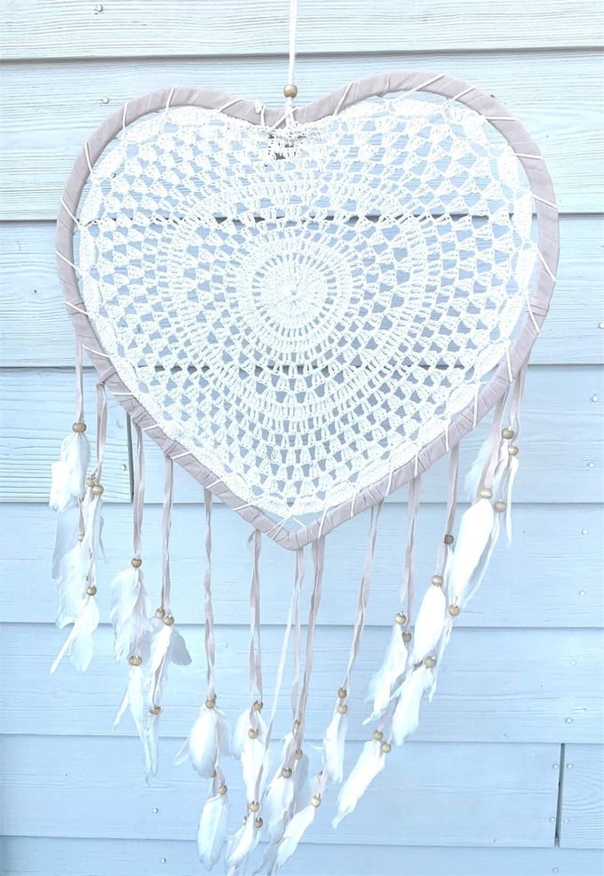 Dromenvanger Marlous hart 40 cm