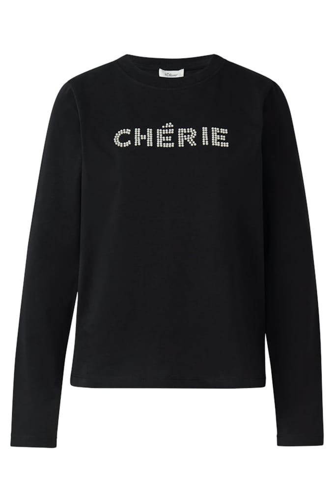 s.Oliver T-shirts Black Größe: 46 | Hemden Outlet | Damen | Schwarz