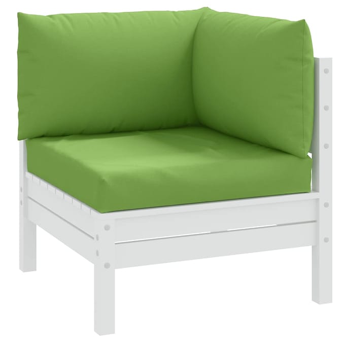 vidaXL - Palletkussens - 3 - st - stof - gemêleerd - groen