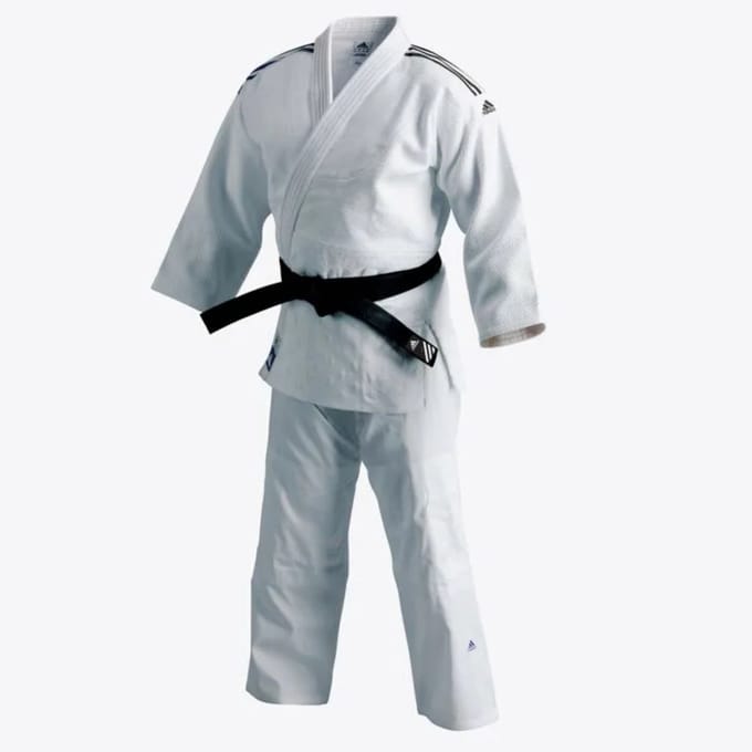 Judopak Adidas wedstrijden en trainingen | J650 | Wit (Maat: 155)