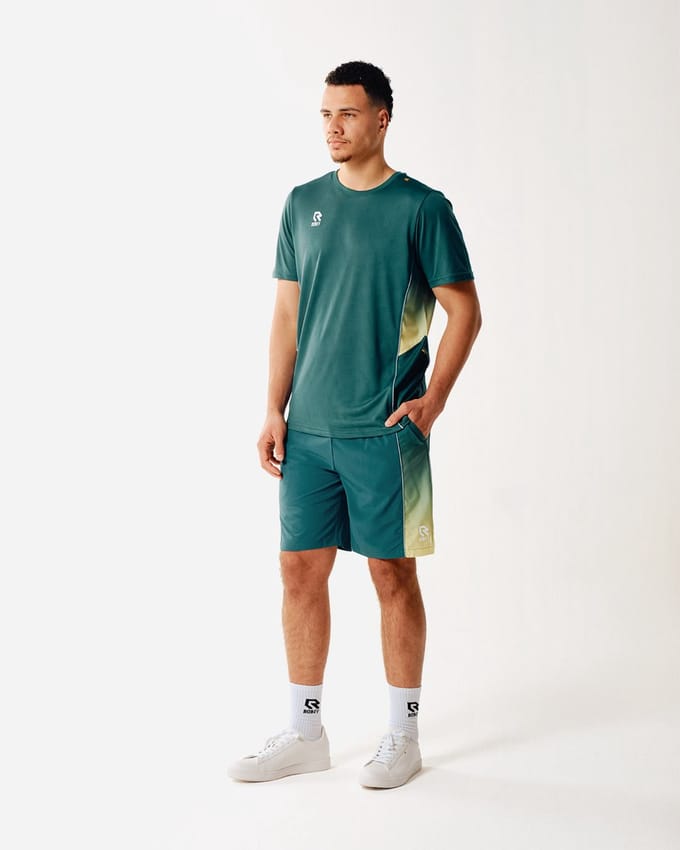 Robey Tennis Advantage Tee - Stormgroen - S
