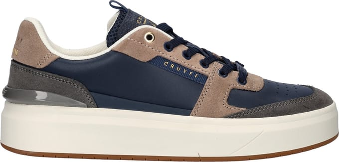 Cruyff Endorsed Tennis heren sneaker - Blauw multi - Maat 40