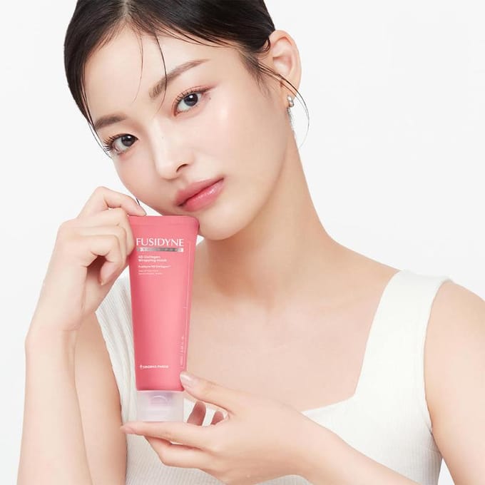 [Fusidyne] Derma Pore 4D Collageen Wikkelmasker 100ml pink